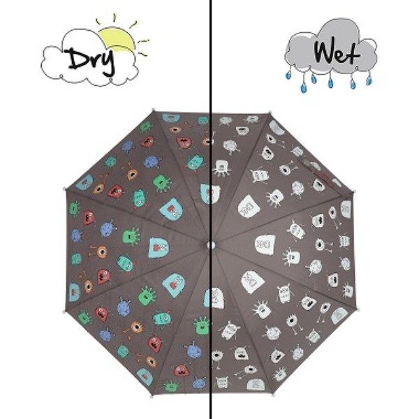 컬러체인징 우산 - 몬스터